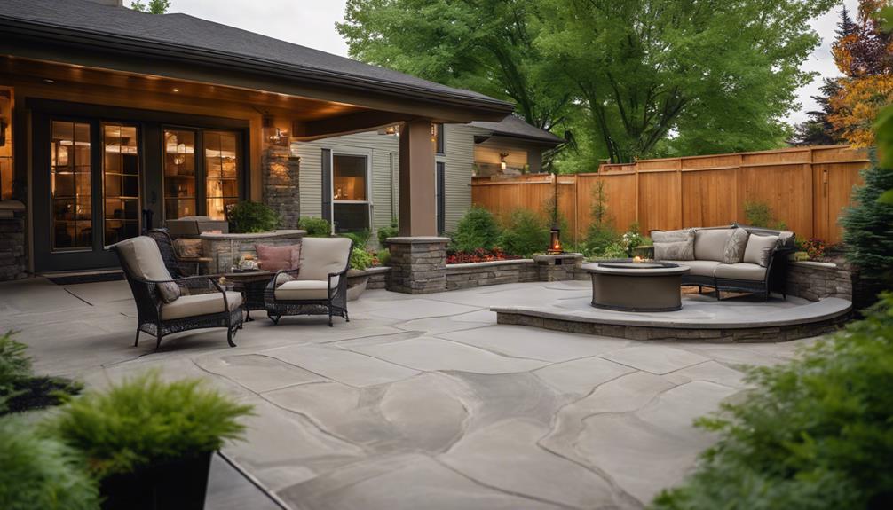 maple grove concrete patio