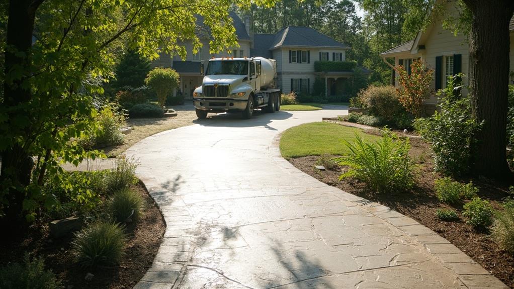 concrete contractor services in north oaks