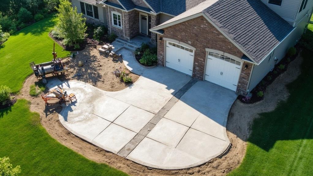 concrete contractor services in orono