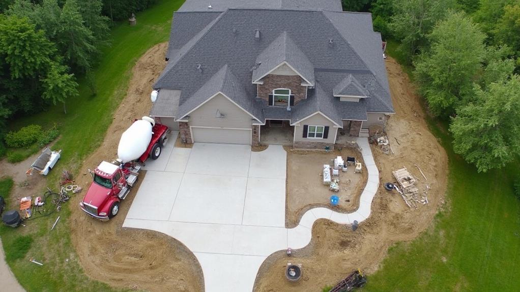 concrete contractor services in otsego