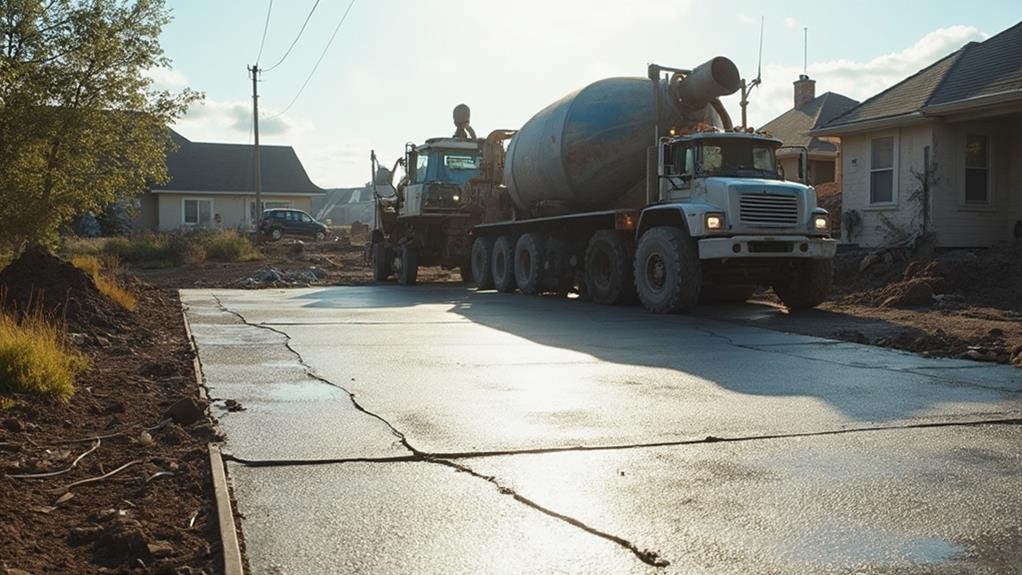 concrete contractor services in ramsey