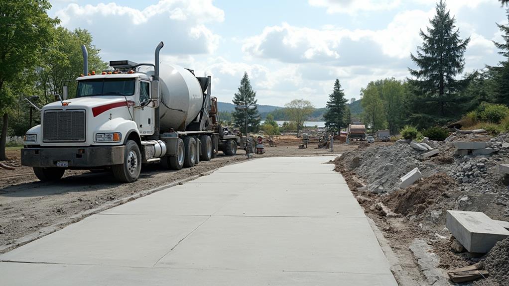 concrete contractor services in spring lake