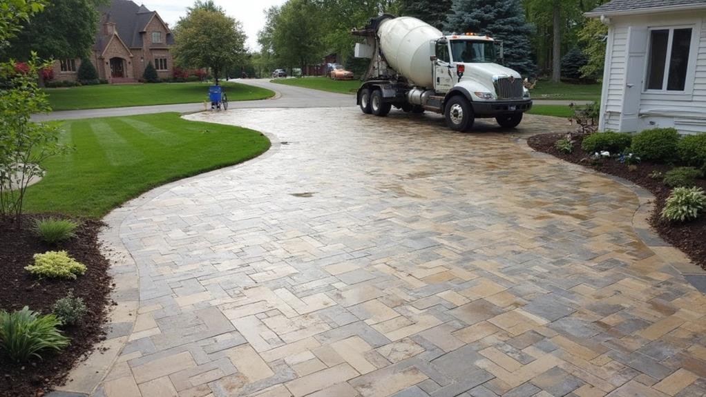 concrete contractor services in spring lake