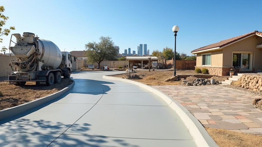 concrete services in delano