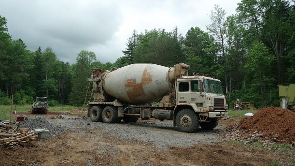 concrete services in forest lake mn