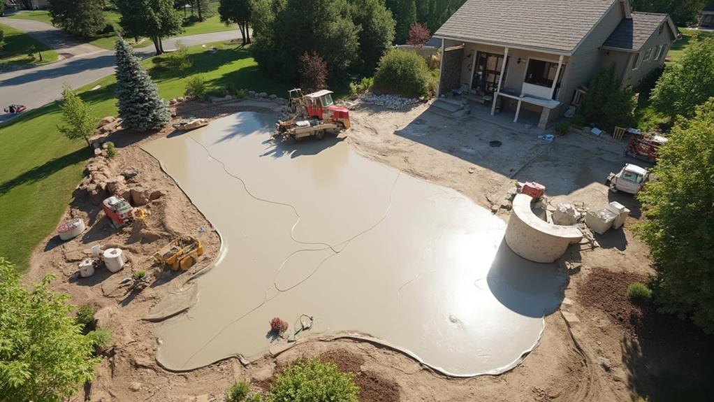 concrete services in laketown