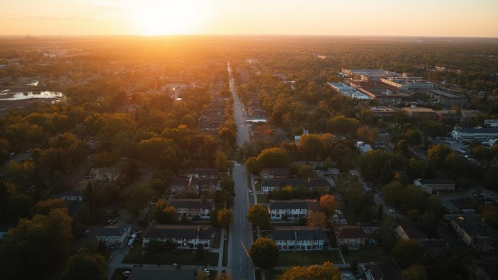 family friendly suburban community hub