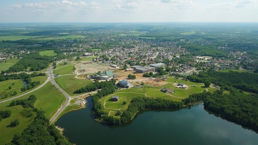 peaceful lakeside community near minneapolis