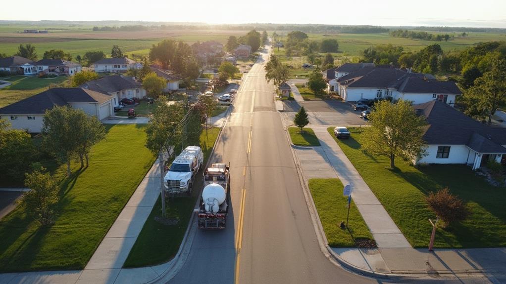 quiet rural community near minneapolis