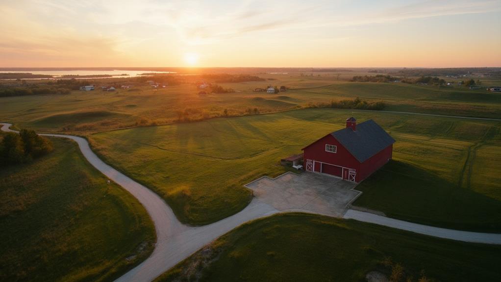 rural scandinavian heritage town