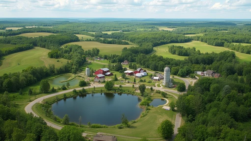 small suburban minnesota town