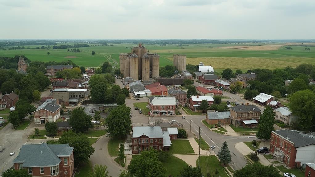 thriving bohemian influenced small town minnesota community