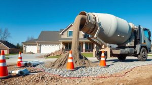 permits regulations concrete driveway installation