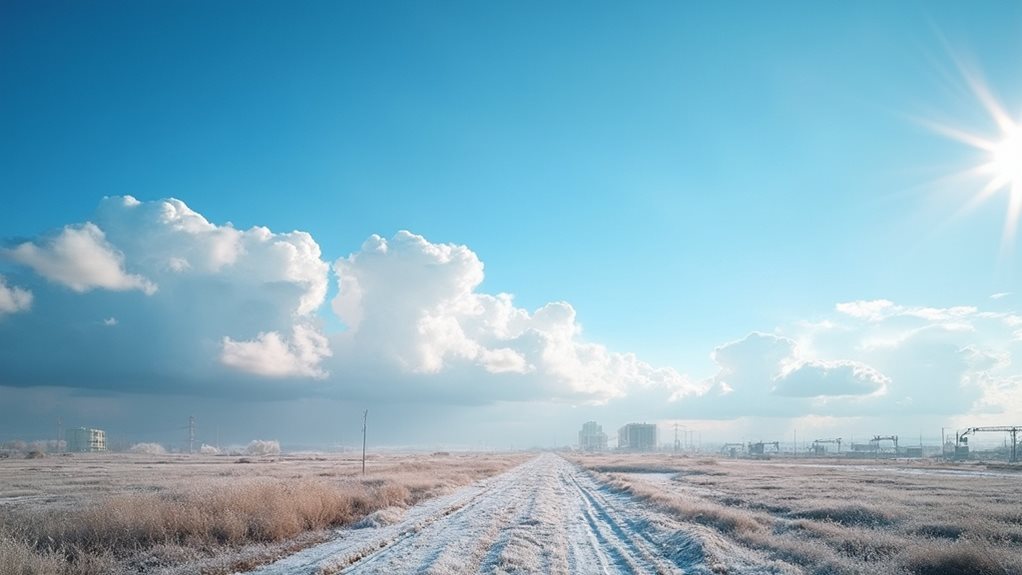 cloudy chilly midwestern typical