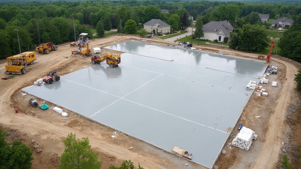 concrete contractor services in albertville