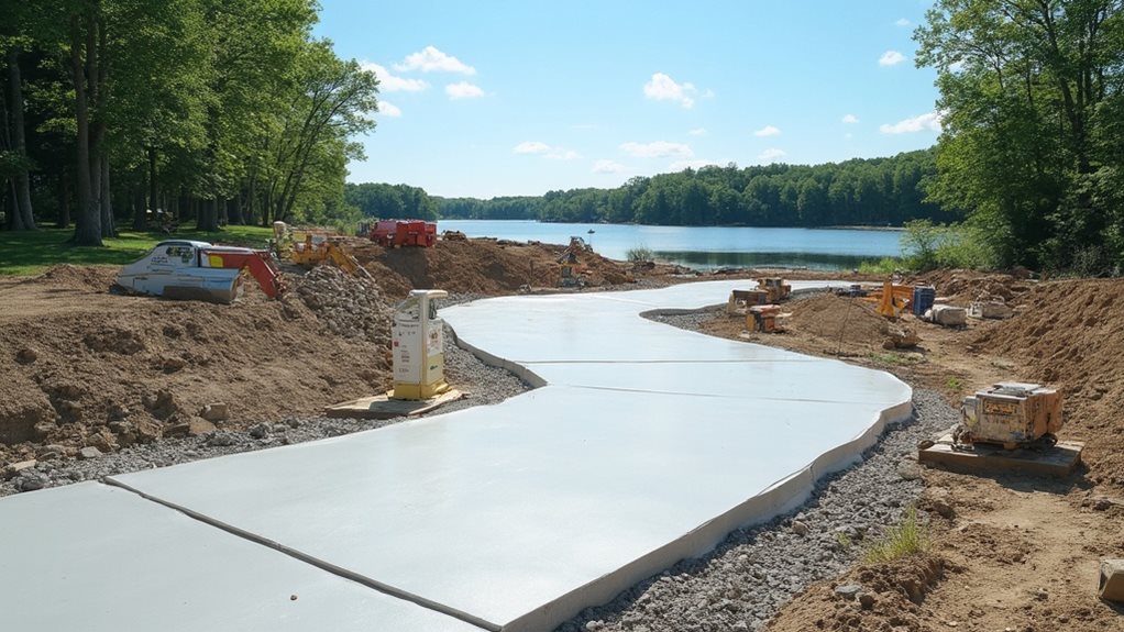 concrete contractor services in big lake