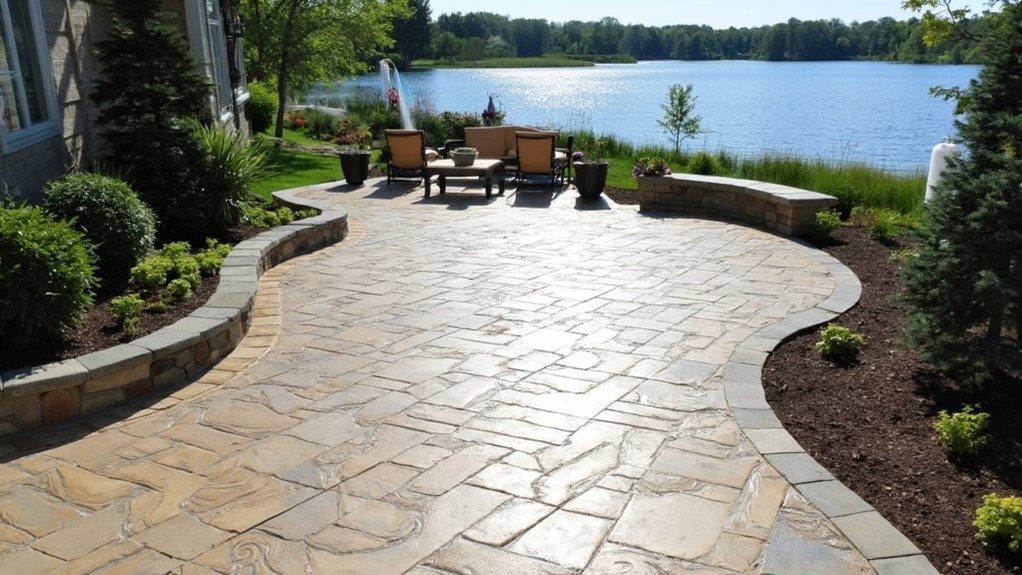 concrete contractor services in cedar lake