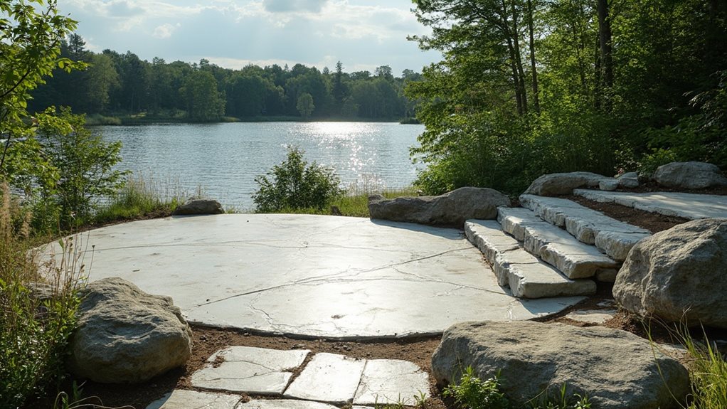 concrete contractor services in forest lake