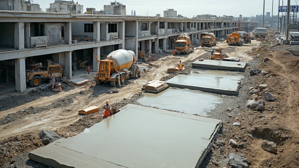 construction services for buildings