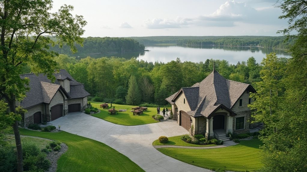 lakeside community in central minnesota