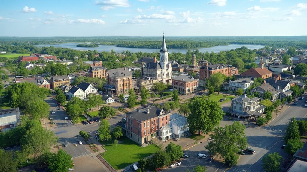 small minnesota suburban town