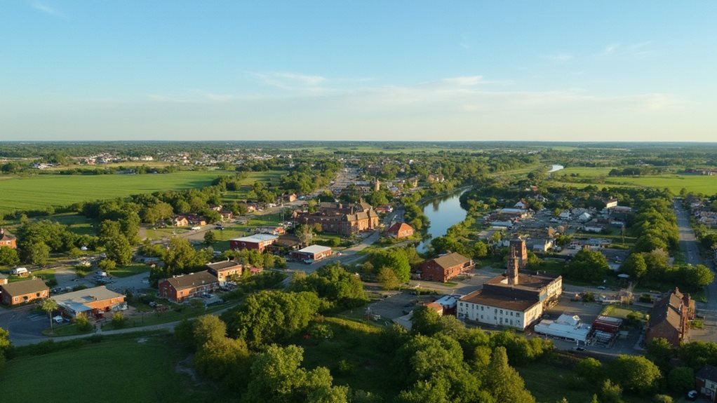 suburban minnesota small town community